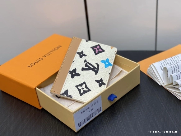 Official oldcobbler CARD HOLDER-11*7*0.5cm LOUIS VUITTON 0806